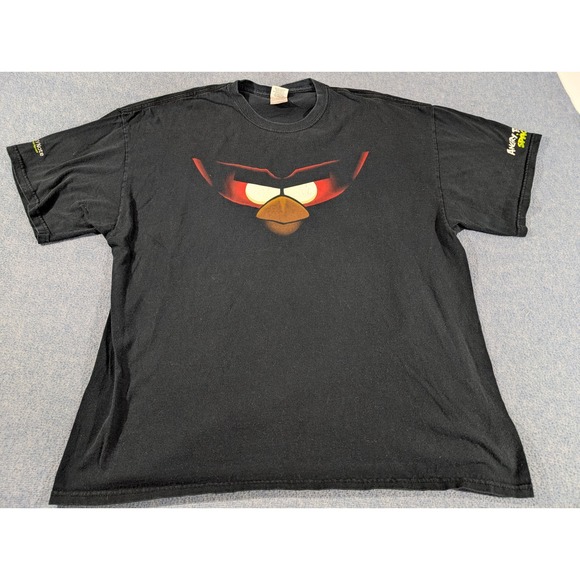 Gildan Other - Angry Birds Space Samsung Galaxy Note Promo Shirt Mens 2XL Black Gildan Tee